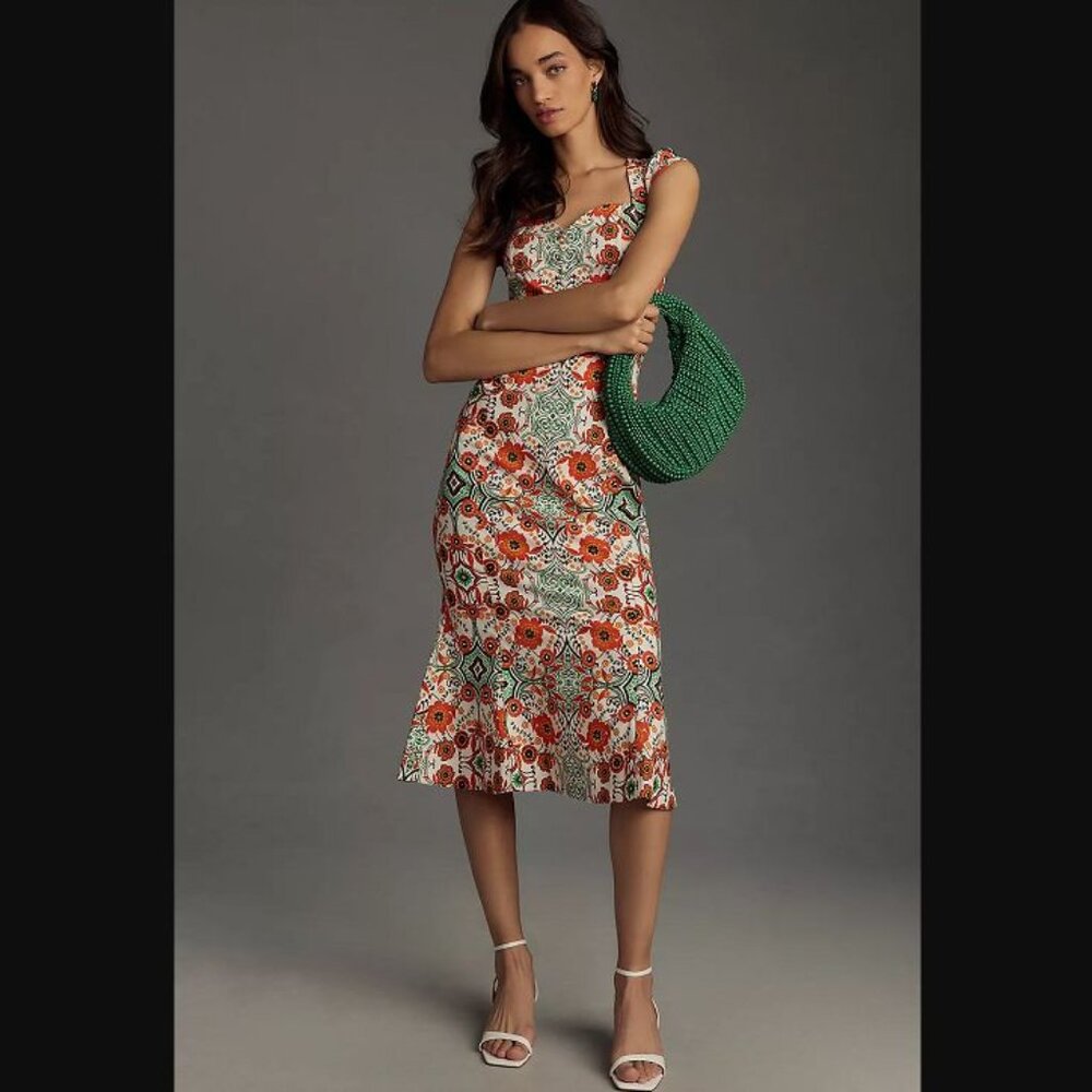 New XS By Anthropologie The Cecily fit & flare sweetheart dress